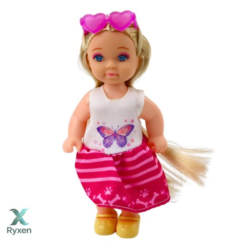 Zestaw Mini Laleczka Z Pieskiem Namiotem I Akcesoriami LEAN TOYS