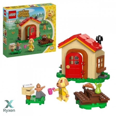 Klocki animal crossing 77058 przytulny dom goldie LEGO