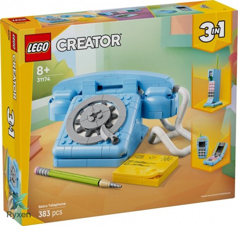 Klocki creator 31174 telefon w stylu retro LEGO