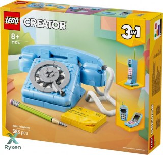 Klocki creator 31174 telefon w stylu retro LEGO