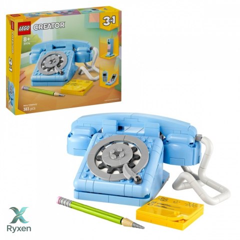 Klocki creator 31174 telefon w stylu retro LEGO