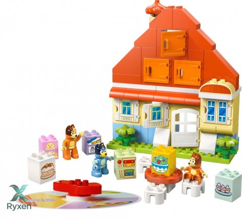 Klocki duplo bluey 10459 dom rodzinny blue z grą pamięciową LEGO
