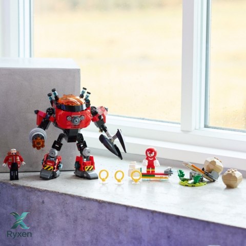 Klocki sonic 77005 knuckles kontra dr. eggman w mechu egg crusher LEGO