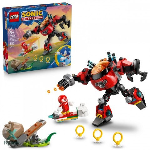 Klocki sonic 77005 knuckles kontra dr. eggman w mechu egg crusher LEGO