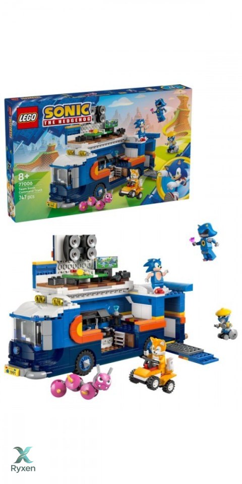 Klocki sonic 77006 sonic i pojazd do zadań specjalnych LEGO