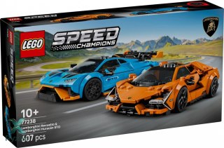 Klocki speed champions 77238 lamborghini revuelto i huracan sto LEGO
