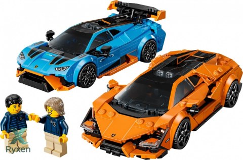 Klocki speed champions 77238 lamborghini revuelto i huracan sto LEGO