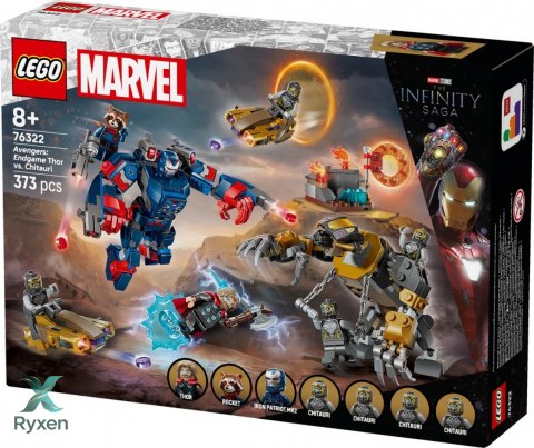 Klocki super heroes 76322 avengers: koniec gry thor kontra chitauri LEGO