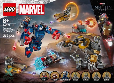 Klocki super heroes 76322 avengers: koniec gry thor kontra chitauri LEGO