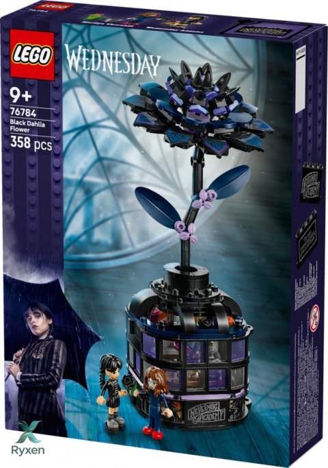Klocki wednesday 76784 kwiat czarnej dalii LEGO