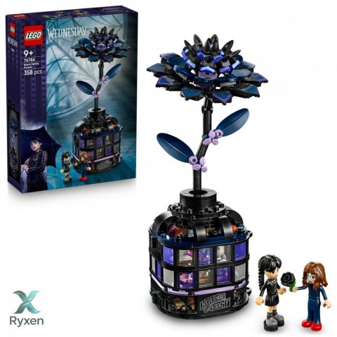 Klocki wednesday 76784 kwiat czarnej dalii LEGO