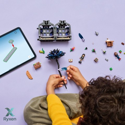 Klocki wednesday 76784 kwiat czarnej dalii LEGO