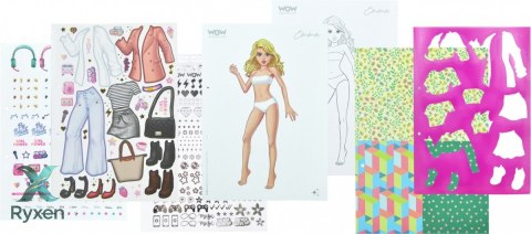 Zestaw fashion book zaprojektuj swój styl wow generation KIDS EUROSWAN