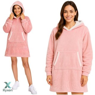 Bluza XXL - koc różowy Ruhhy 26144 RUHHY