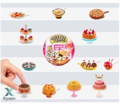 Figurki mgas miniverse - make it mini food diner 1 pcs MGA