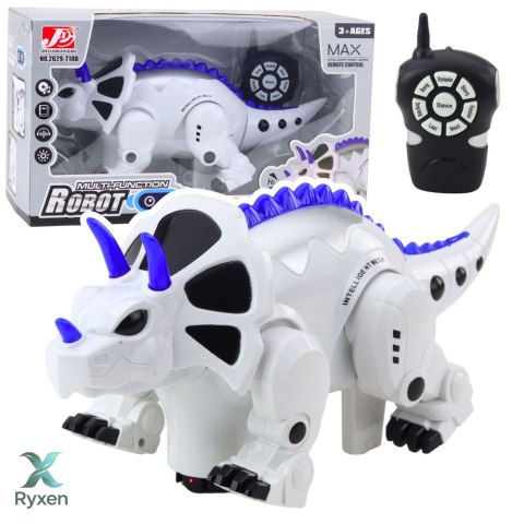 Inteligentny Robot Dinozaur RC Zdalnie Sterowany Triceratops LEAN TOYS