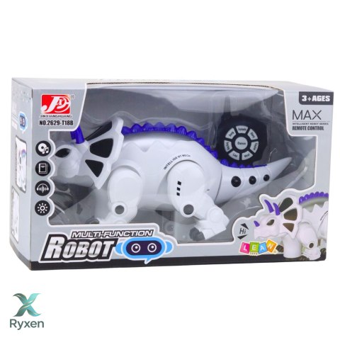 Inteligentny Robot Dinozaur RC Zdalnie Sterowany Triceratops LEAN TOYS