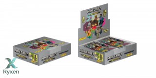 Karty minecraft saszetka display 18 sztuk PANINI KOLEKCJA