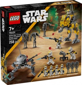 Klocki star wars 75431 zestaw bitewny - żołnierze-klony z 327. korpusu galaktycznego LEGO