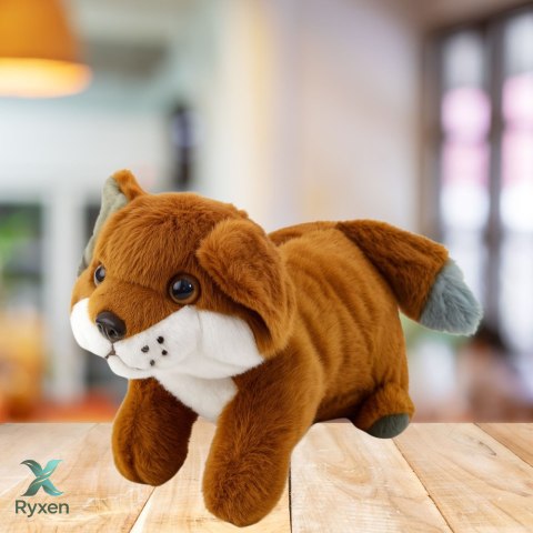 Pluszowa Maskotka Przytulanka Lis Brązowy Rudy 28cm LEAN TOYS