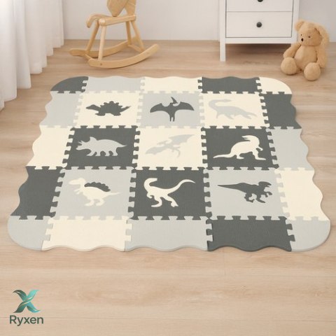 Puzzle piankowe 30,5x30,5cm 35el. Kruzzel 25785 KRUZZEL