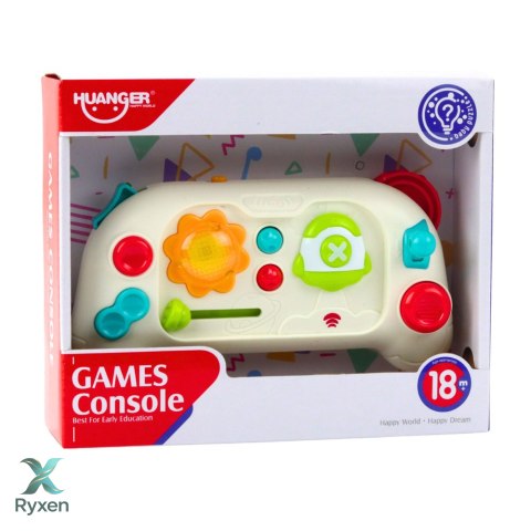 Interaktywny Pad Konsola Dla Malucha 10 Aktywności Światła Dźwięki LEAN TOYS
