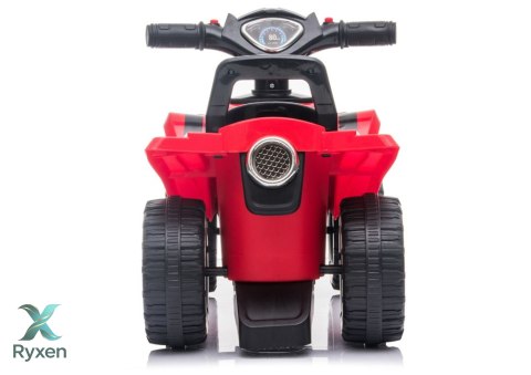 Jeździk Quad Dźwięk Światła 551-G Czerwony LEAN CARS