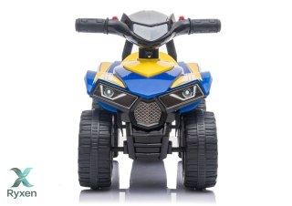 Jeździk Quad Dźwięk Światła 551-G Niebieski LEAN CARS