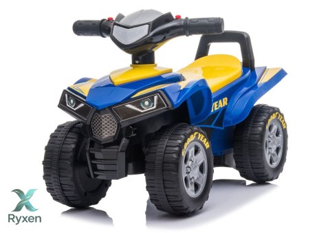 Jeździk Quad Dźwięk Światła 551-G Niebieski LEAN CARS