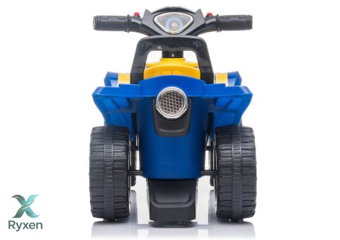 Jeździk Quad Dźwięk Światła 551-G Niebieski LEAN CARS