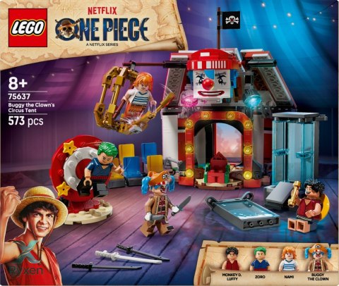 Klocki one piece 75637 namiot cyrkowy klauna buggy'ego LEGO
