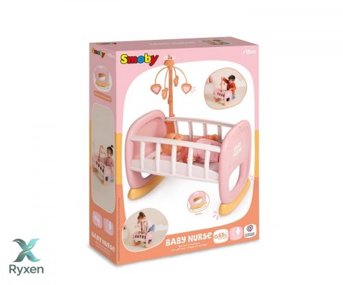 Kołyska z karuzelką baby nurse SMOBY