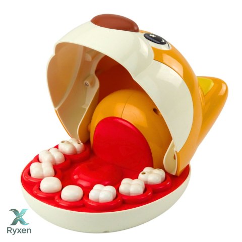 Pies U Dentysty Zabawka Lekarz Chory Ząbek LEAN TOYS