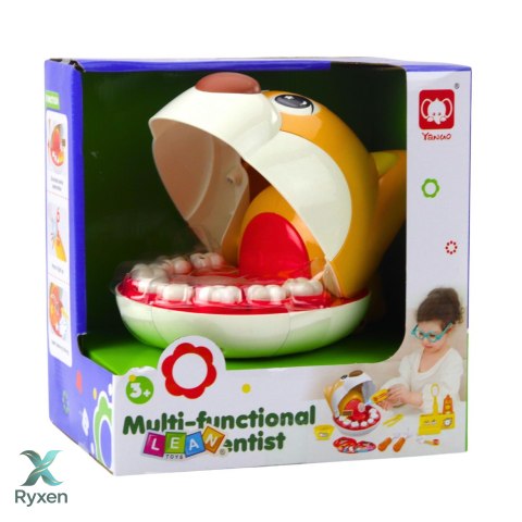 Pies U Dentysty Zabawka Lekarz Chory Ząbek LEAN TOYS