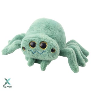 Pluszowa Maskotka Przytulanka Pająk Stawonóg Pajęczak Zielony 32cm LEAN TOYS
