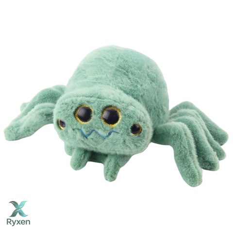 Pluszowa Maskotka Przytulanka Pająk Stawonóg Pajęczak Zielony 32cm LEAN TOYS