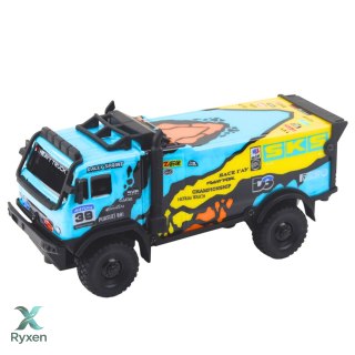 Samochód Ciężarowy Zdalnie Sterowany RC Pilot Dźwięki Niebieski LEAN TOYS
