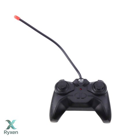 Samochód Wyścigowy Zdalnie Sterowany RC Świecąca Obudowa Niebiesko-Żółty LEAN TOYS