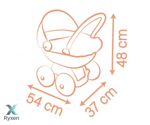 Wózek głęboki baby nurse SMOBY