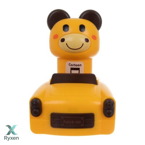 Zabawka sensoryczna - autka ze zwierzątkami 26728 ISO TRADE