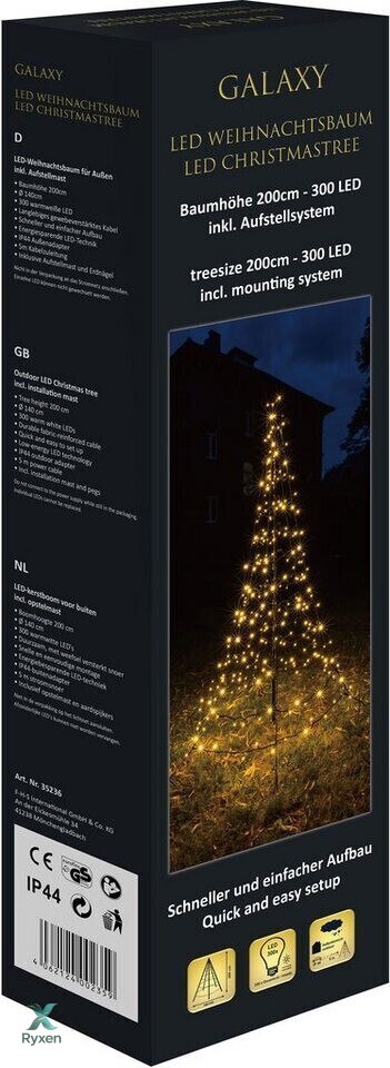 Choinka 300cm na stelażu 480LED Kamai Christmas Decorations