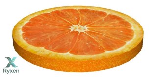 Poducha ogrodowa śr. 40cm POMARAŃCZA Bertoni