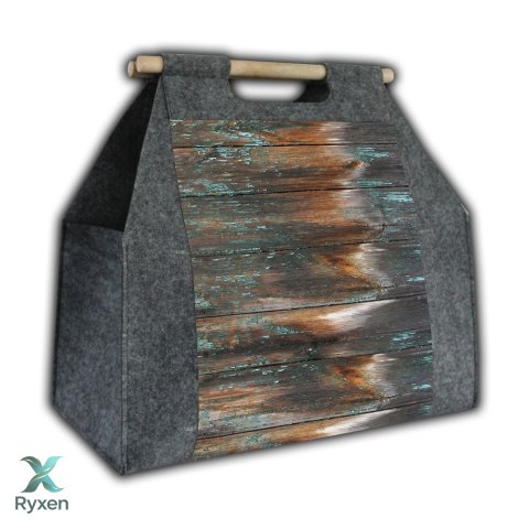 Torba gospodarcza z drewnianym uchwytem HAVANA Bertoni