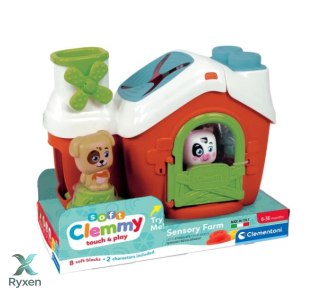 Clemmy Farma Sensoryczna Sorter Piesek Krówka Clementoni 17993 CLEMENTONI