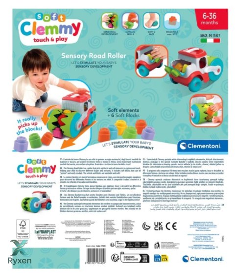 Clemmy Walec Sensoryczny Sorter Clementoni 17495 CLEMENTONI
