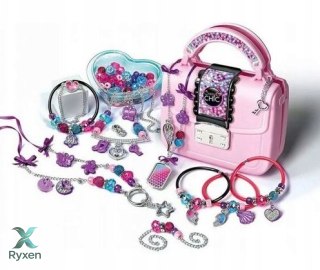Crazy Chic Zestaw DIY Crazy Torebeczka Koraliki Bransoletki Clementoni 17651 CLEMENTONI