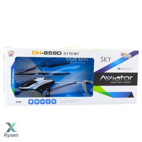 Helikopter Zdalnie Sterowany RC Aviator DH-859D LED 360° LEAN TOYS
