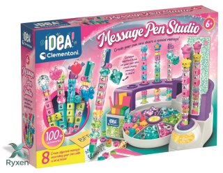 Idea Art Fabryka Długopisów z Wiadomością Literki Clementoni 18211 CLEMENTONI