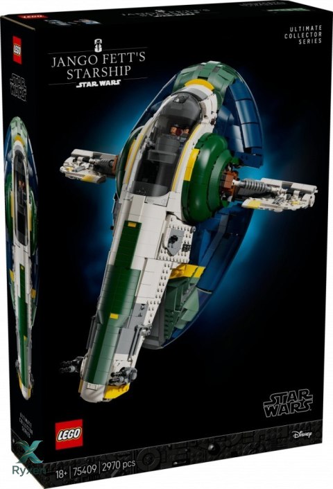Klocki star wars 75409 patrolowiec typu firespray jango fetta LEGO