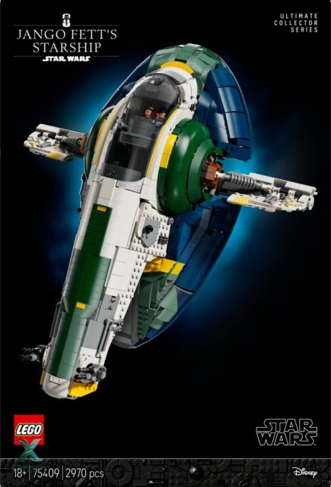 Klocki star wars 75409 patrolowiec typu firespray jango fetta LEGO